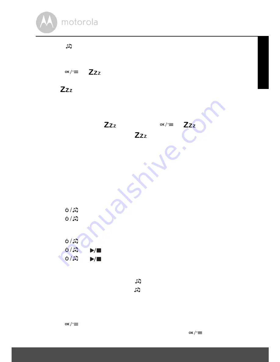 Motorola MBP161TIMER User Manual Download Page 17