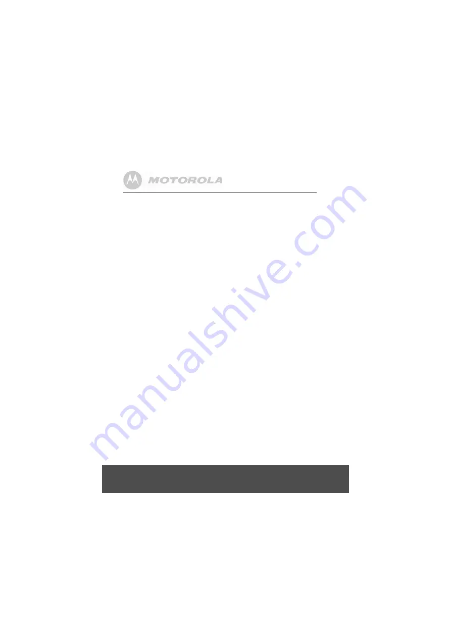 Motorola MBP33 User Manual Download Page 10