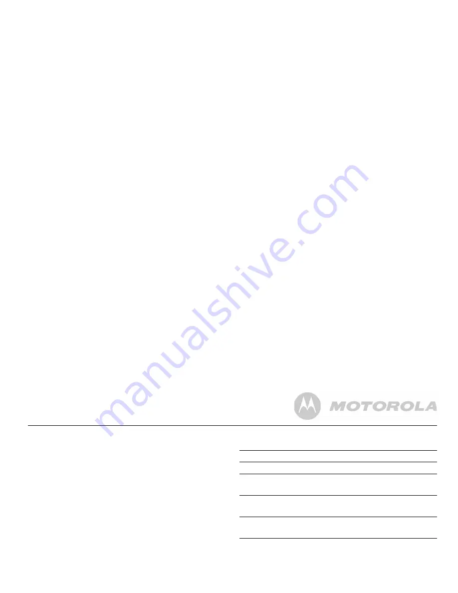 Motorola MBP8 User Manual Download Page 13