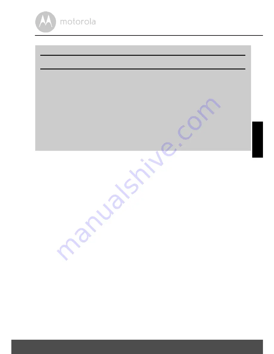 Motorola MBP854CONNECT User Manual Download Page 155