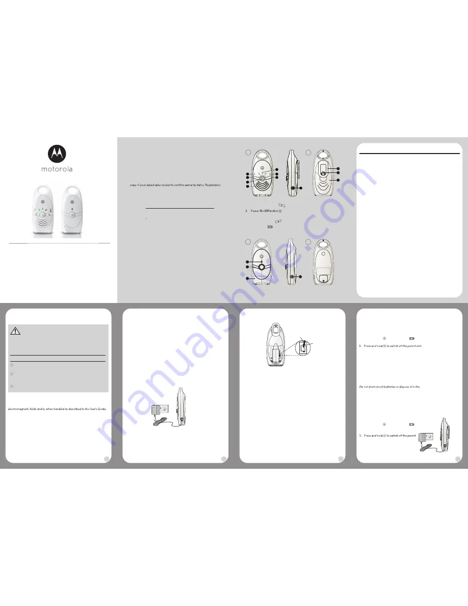 Motorola MBP9 User Manual Download Page 1