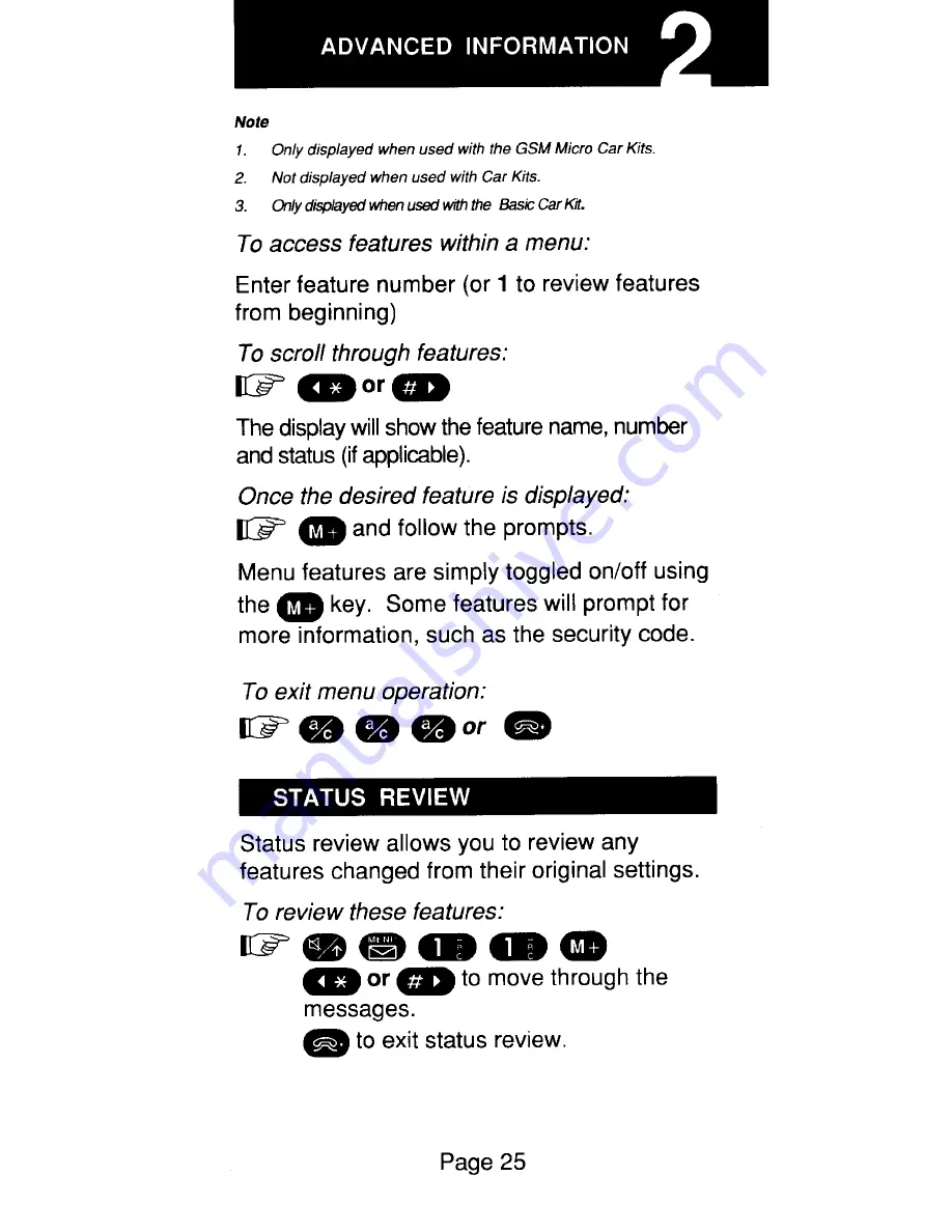 Motorola Micro T-A-C International 5000 Series User Manual Download Page 41