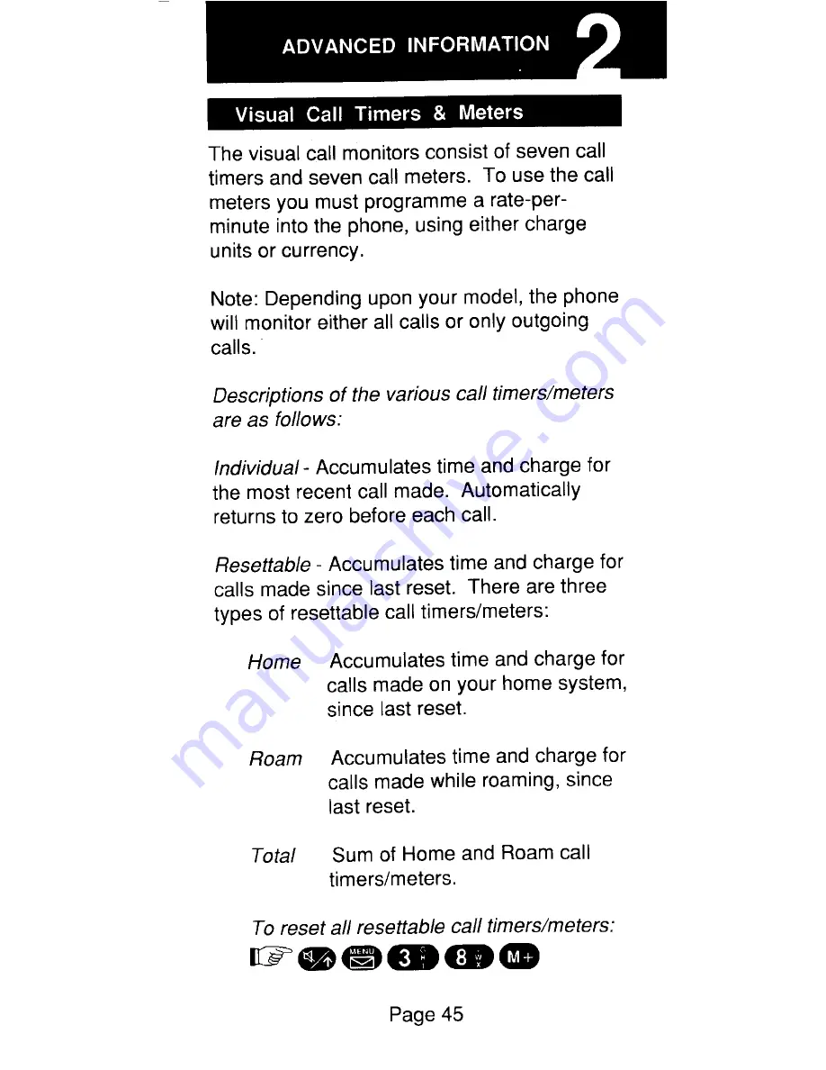 Motorola Micro T-A-C International 5000 Series User Manual Download Page 61