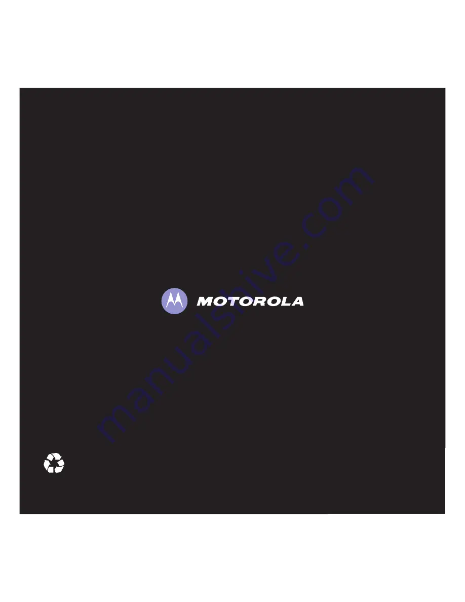 Motorola MOTO 6803611F08 User Manual Download Page 92