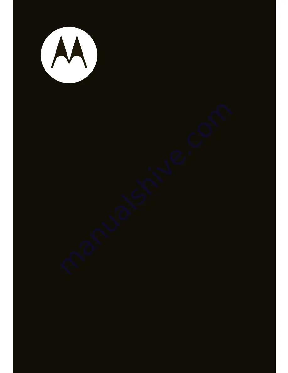 Motorola MOTO W408g (Spanish) Manual Download Page 1