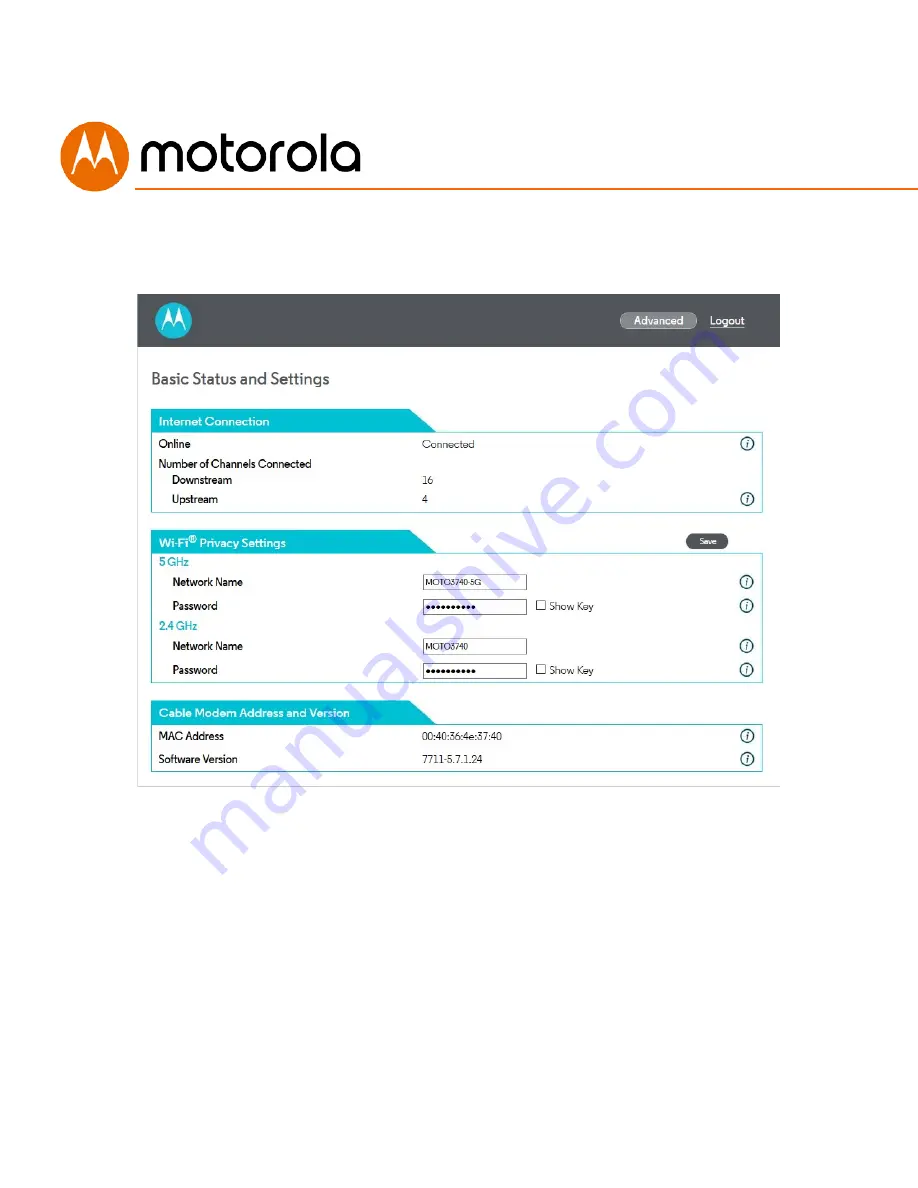 Motorola MT7711 User Manual Download Page 40