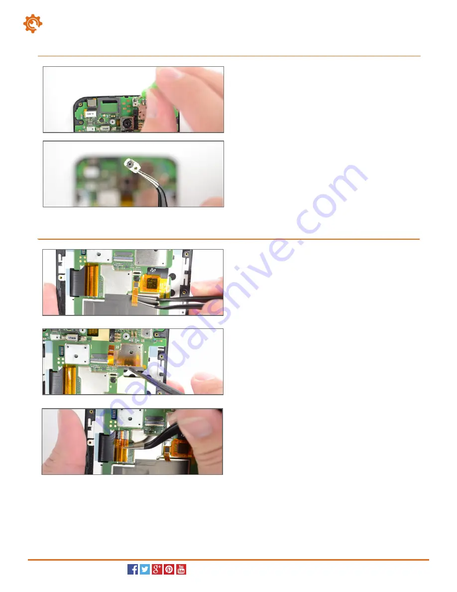 Motorola Nexus 6 Disassemble Manual Download Page 9