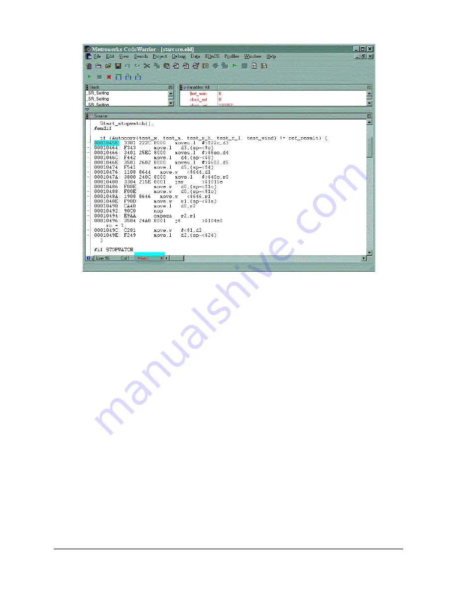 Motorola ONCE SC140 Application Note Download Page 13