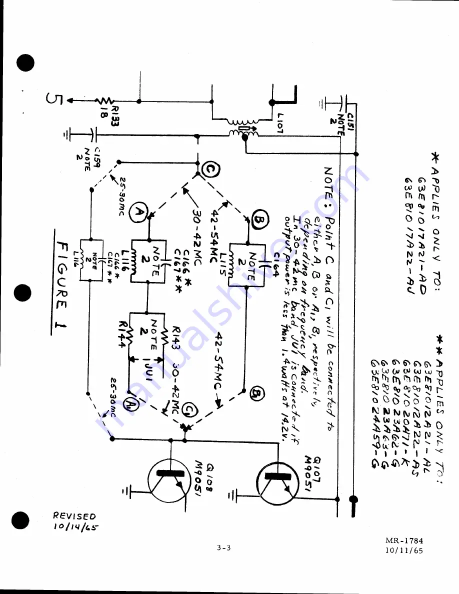 Motorola p31ddc-1030am Instruction Manual Download Page 62