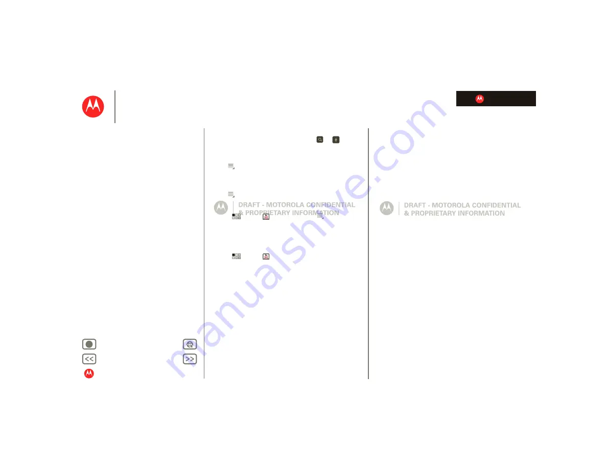 Motorola P56MF3 Manual Download Page 34