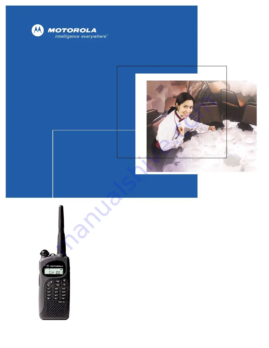 Motorola PRO2150 Service Manual Download Page 1