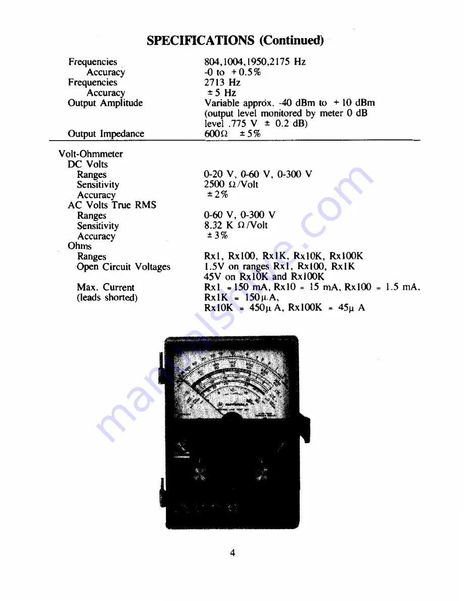 Motorola R-1034B Instruction Manual Download Page 5