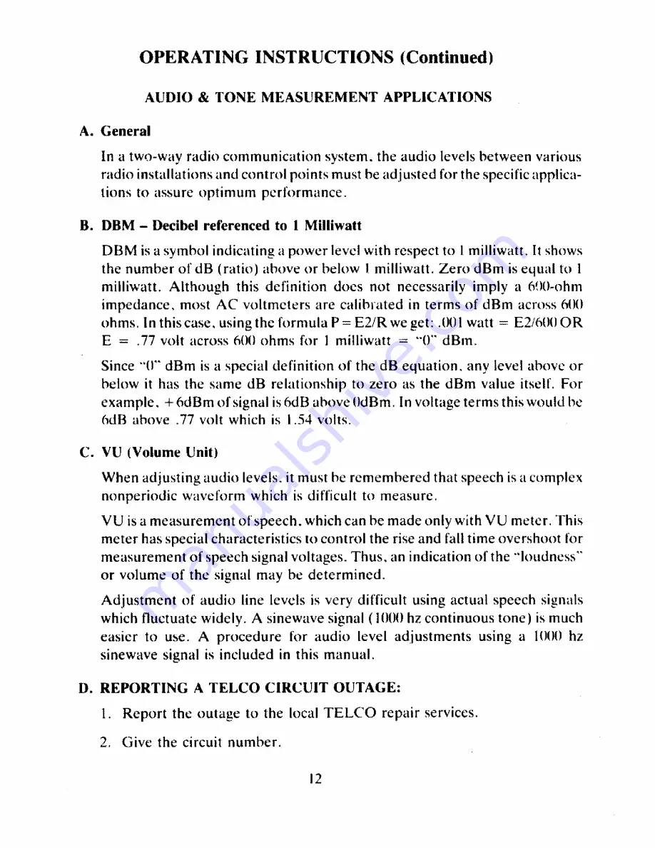 Motorola R-1034B Instruction Manual Download Page 13