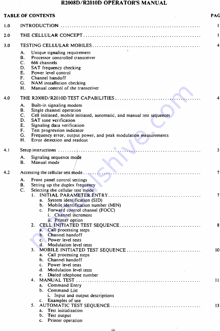 Motorola R-2001A Manual Download Page 218