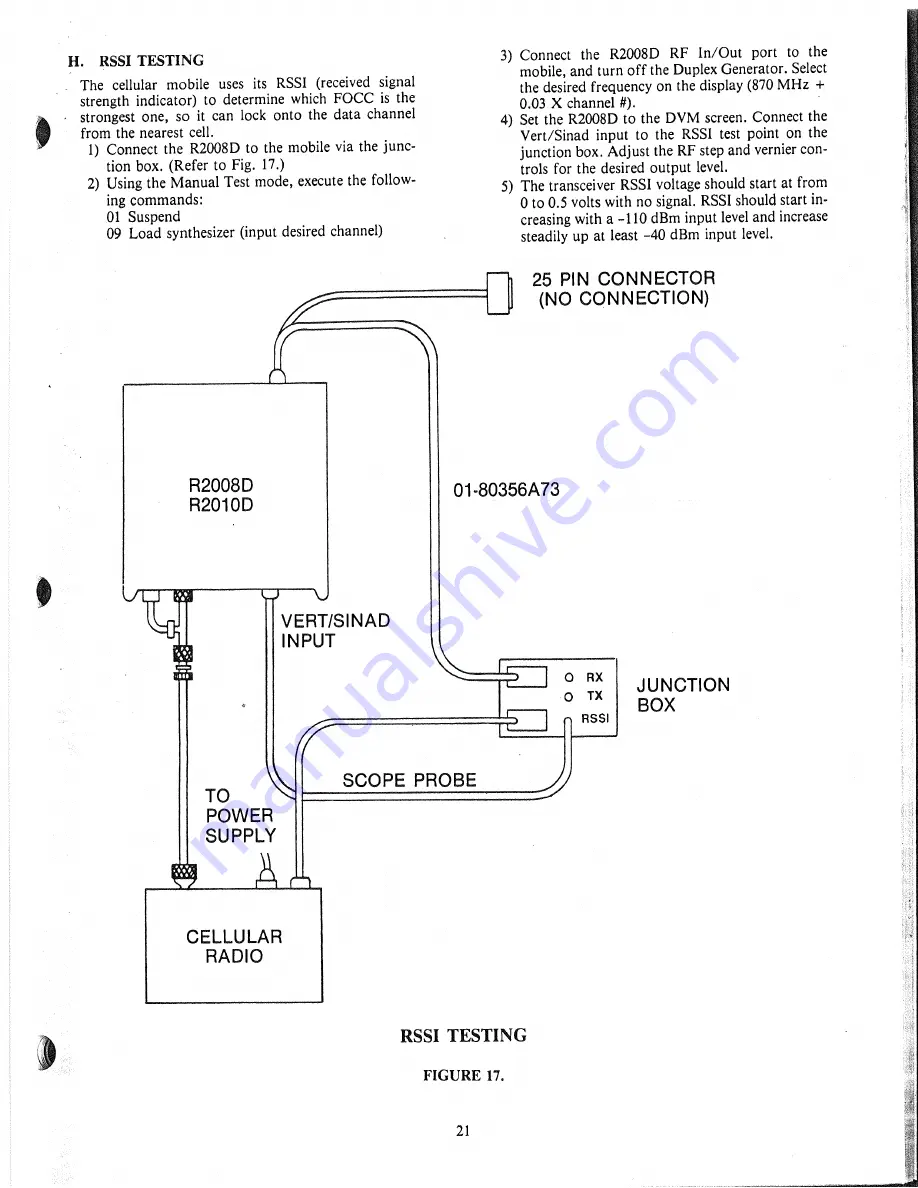 Motorola R2008D Operator'S Manual Download Page 26