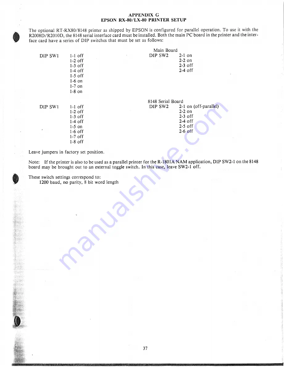 Motorola R2008D Operator'S Manual Download Page 42