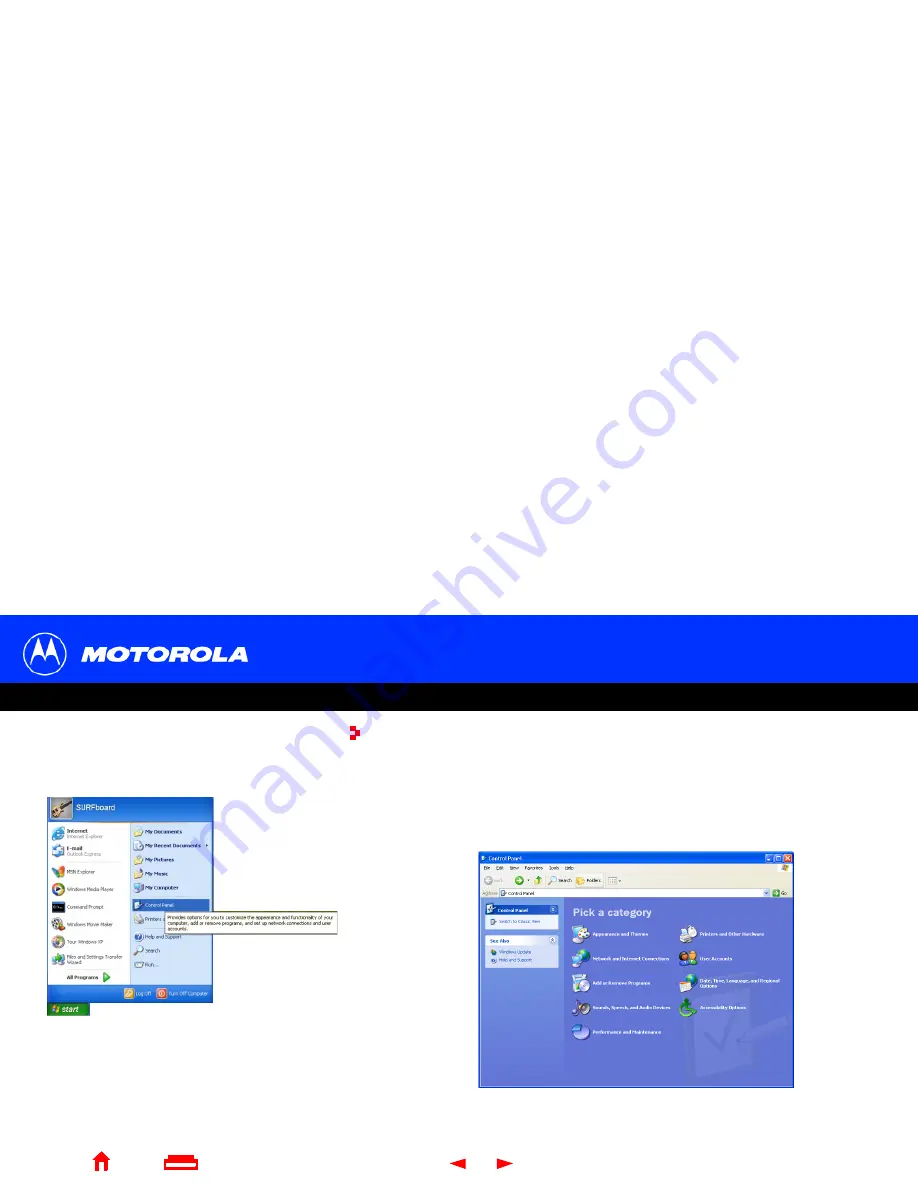 Motorola SB5100 - SURFboard - 38 Mbps Cable Modem User Manual Download Page 36