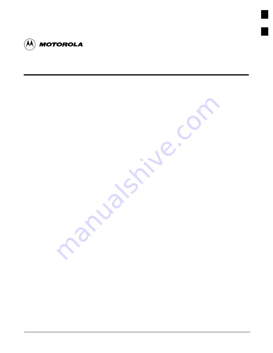 Motorola SC 4812ET RF Hardware Installation Manual Download Page 13