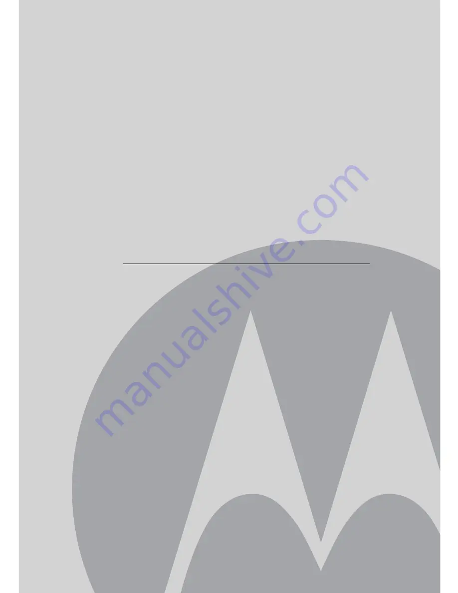 Motorola SCOUT600 User Manual Download Page 2