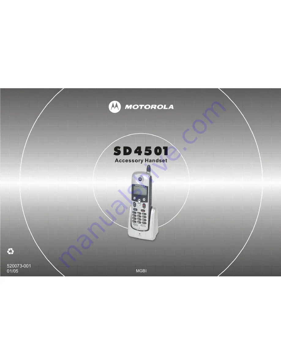 Motorola SD4501 Скачать руководство пользователя страница 59