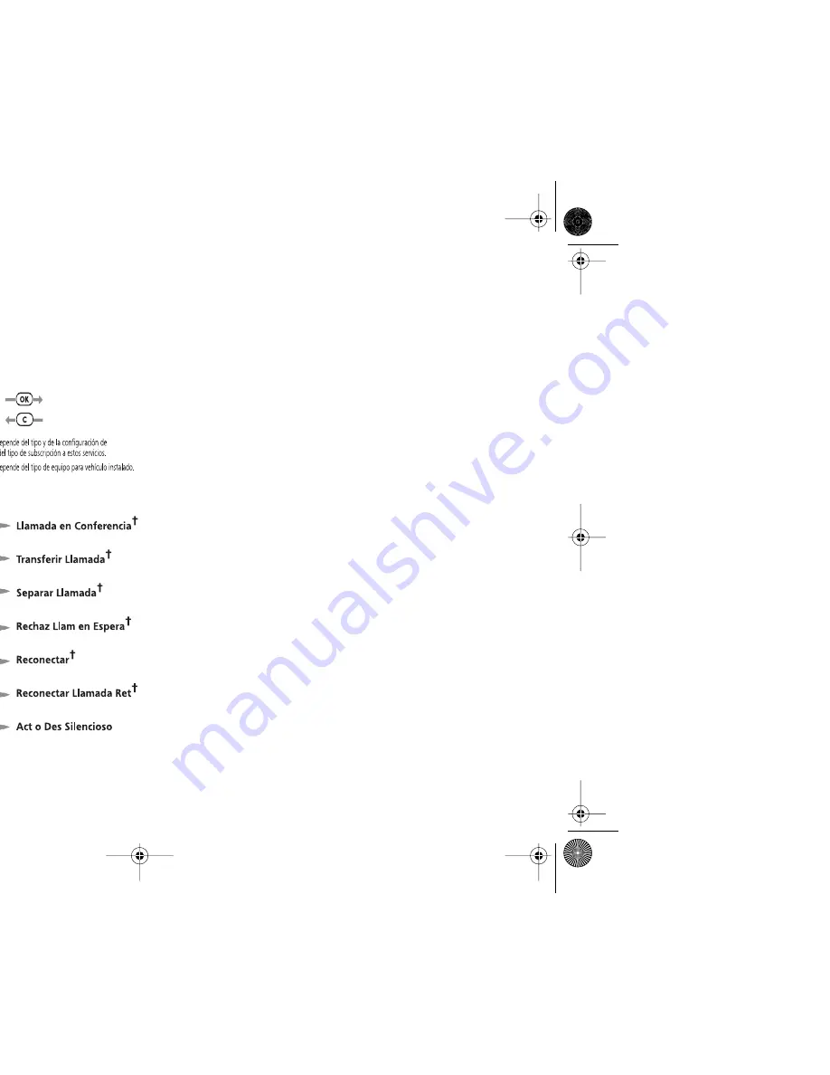 Motorola SYN5383 - G-520/M3090/Populous Ultra Saver CLA (Spanish) Manual Del Usuario Download Page 24