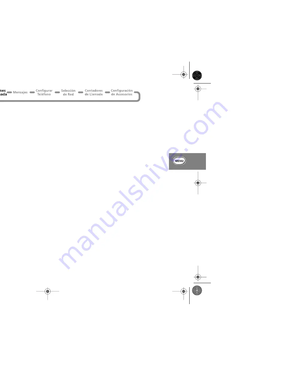 Motorola SYN5383 - G-520/M3090/Populous Ultra Saver CLA (Spanish) Manual Del Usuario Download Page 45