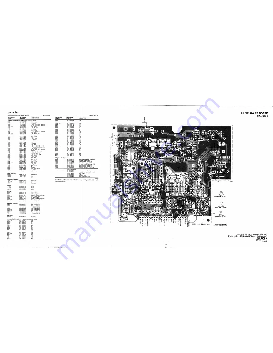 Motorola Syntor X9000 Instruction Manual Download Page 72