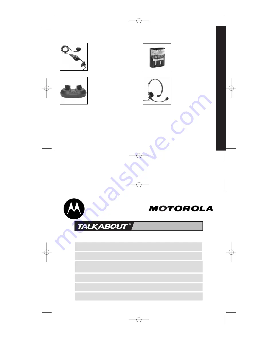 Motorola TALKABOUT T5419 Скачать руководство пользователя страница 10