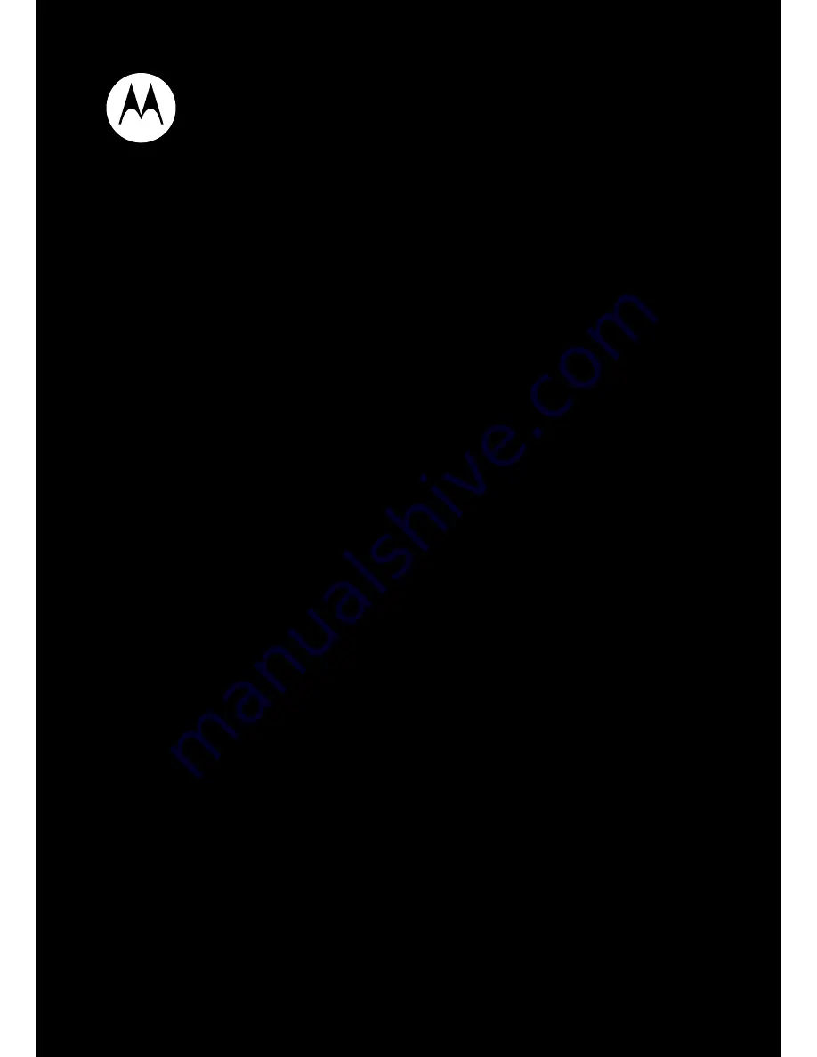 Motorola TX550 User Manual Download Page 1