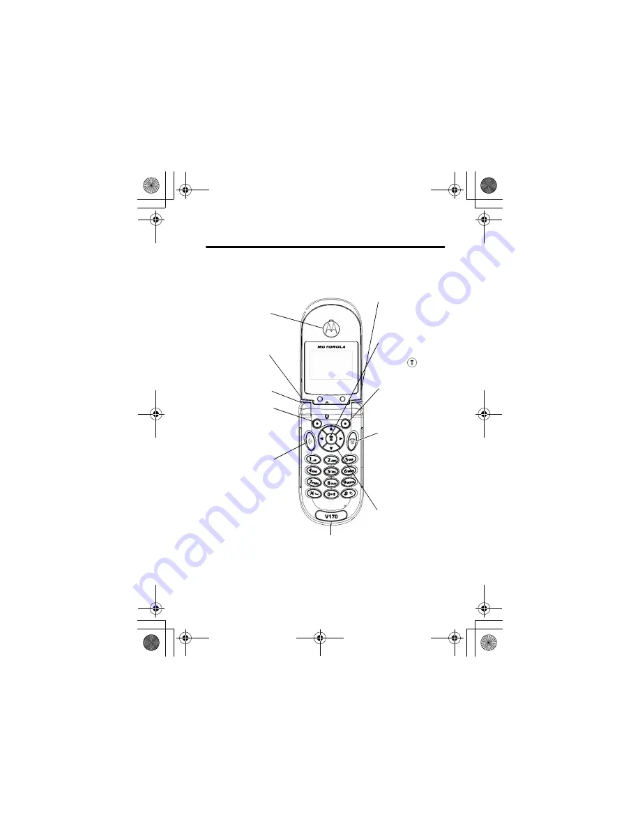 Motorola V170 Manual Download Page 1