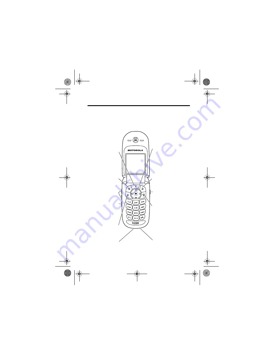 Motorola V220 Owner'S Manual Download Page 1