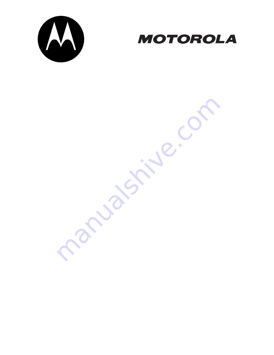 Motorola V400 Start Here Manual Download Page 1