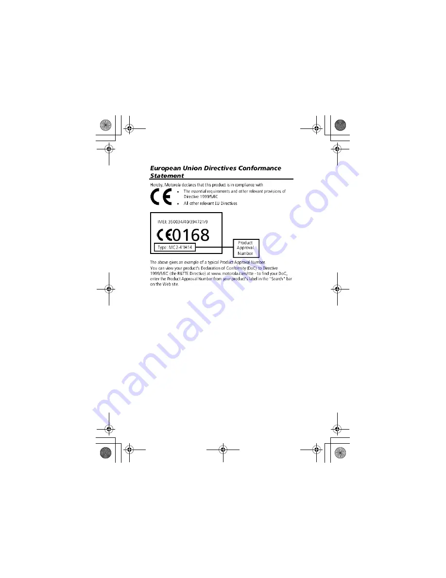 Motorola V500 - Cell Phone 5 MB User Manual Download Page 14