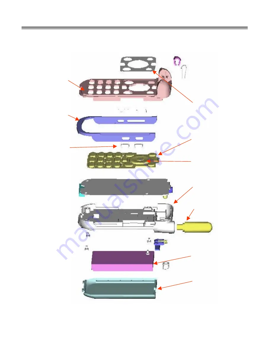 Motorola V820 Service Manual Download Page 46