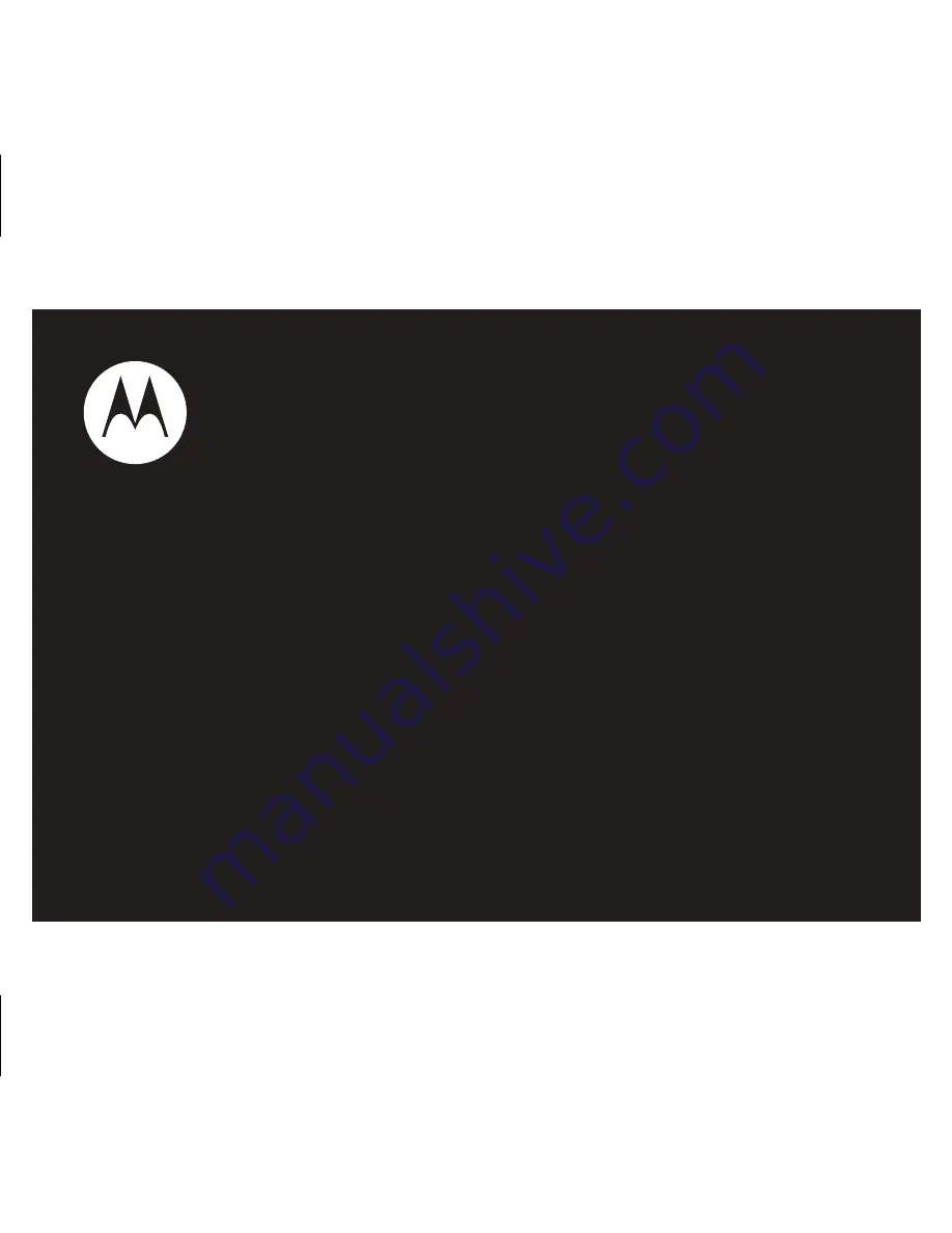 Motorola W372 - User Manual Download Page 1