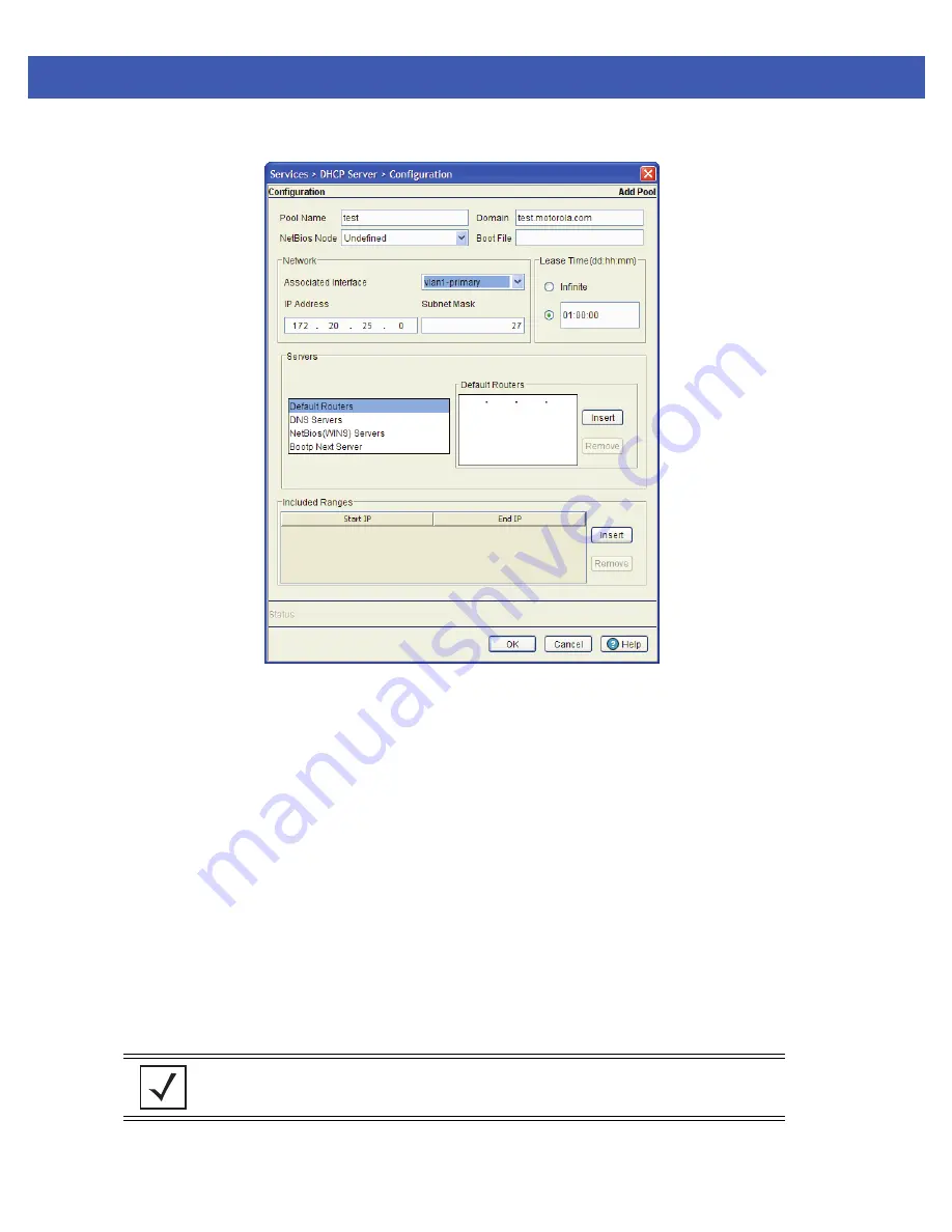 Motorola WiNG 4.4 Reference Manual Download Page 288