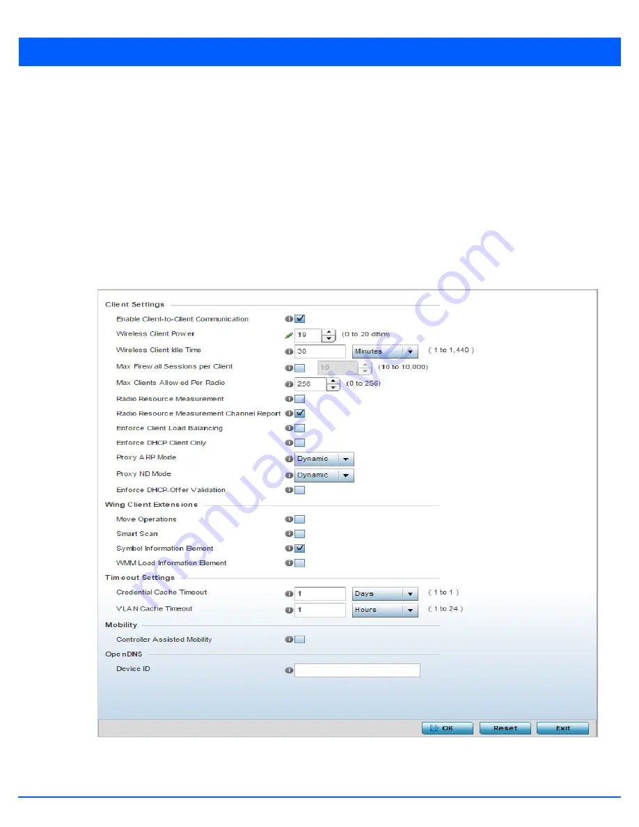 Motorola WiNG 5.7.1 System Reference Manual Download Page 507