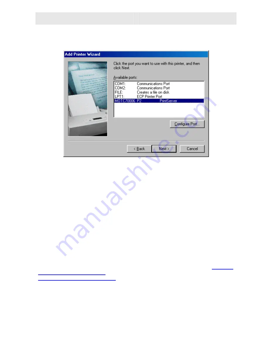 Motorola WPS870G - Wireless Print Server User Manual Download Page 28