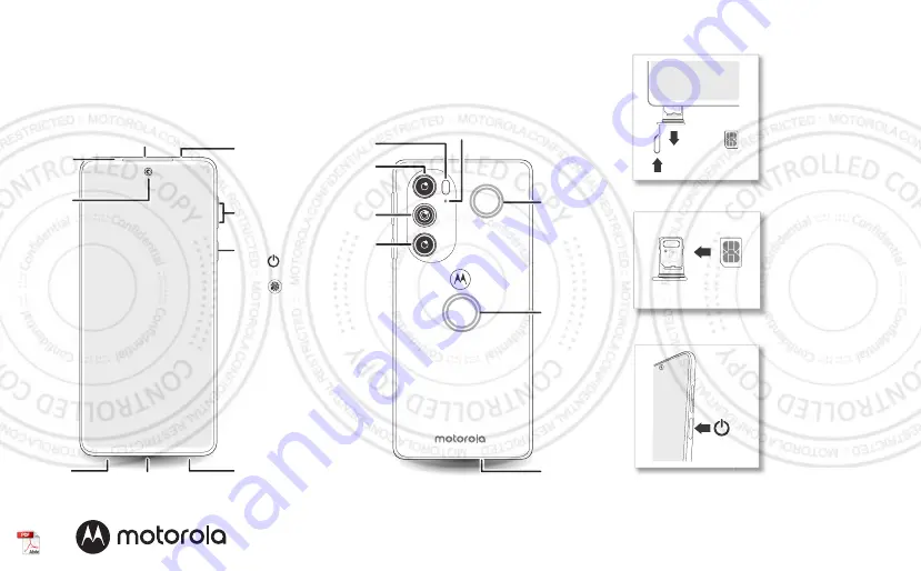 Motorola XT2201-1 Quick Start Manual Download Page 1