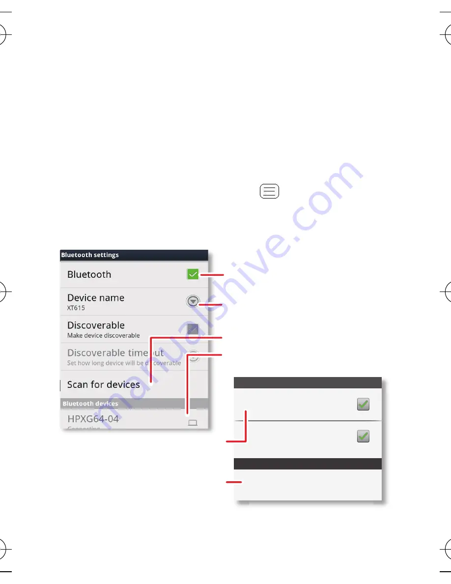 Motorola XT615 Manual Download Page 45