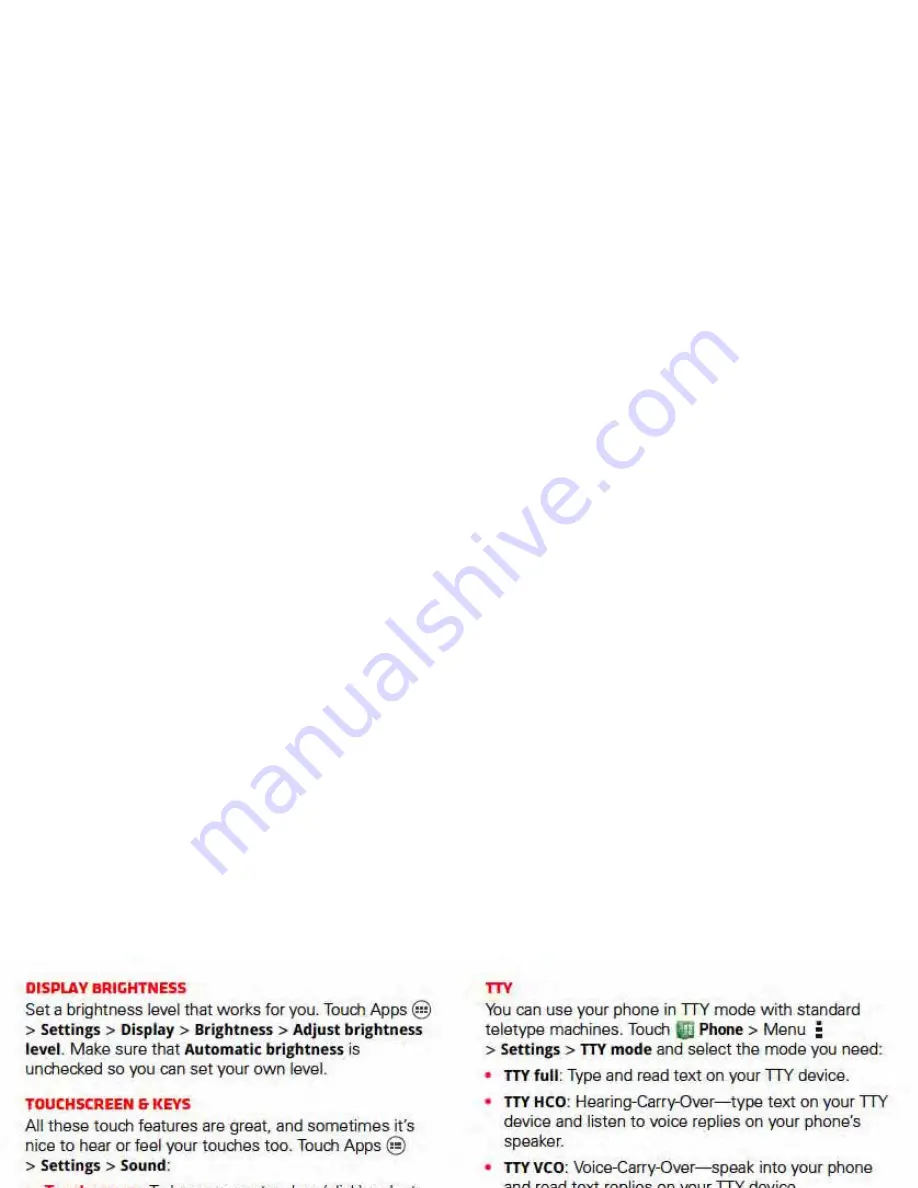 Motorola XT886 User Manual Download Page 45