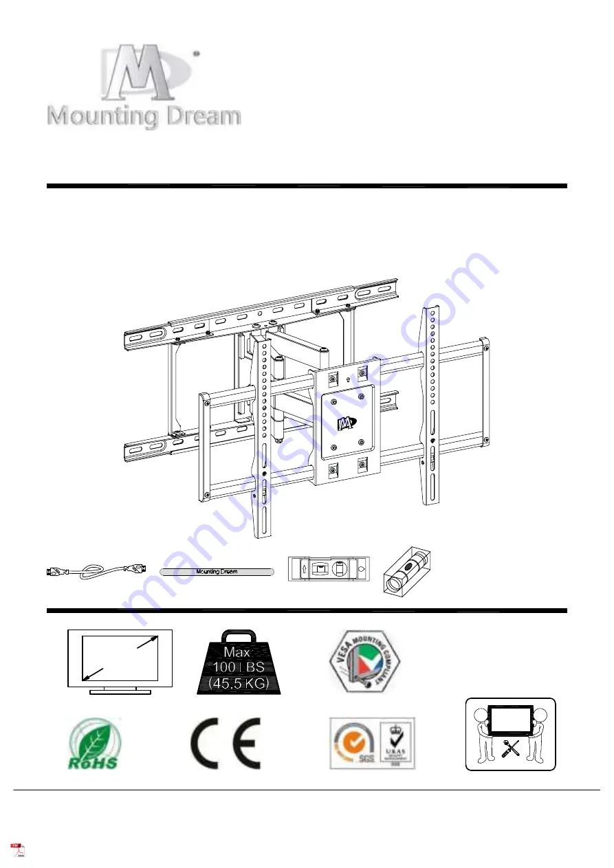 Mounting Dream MD2296-24K Installation Instruction Download Page 1