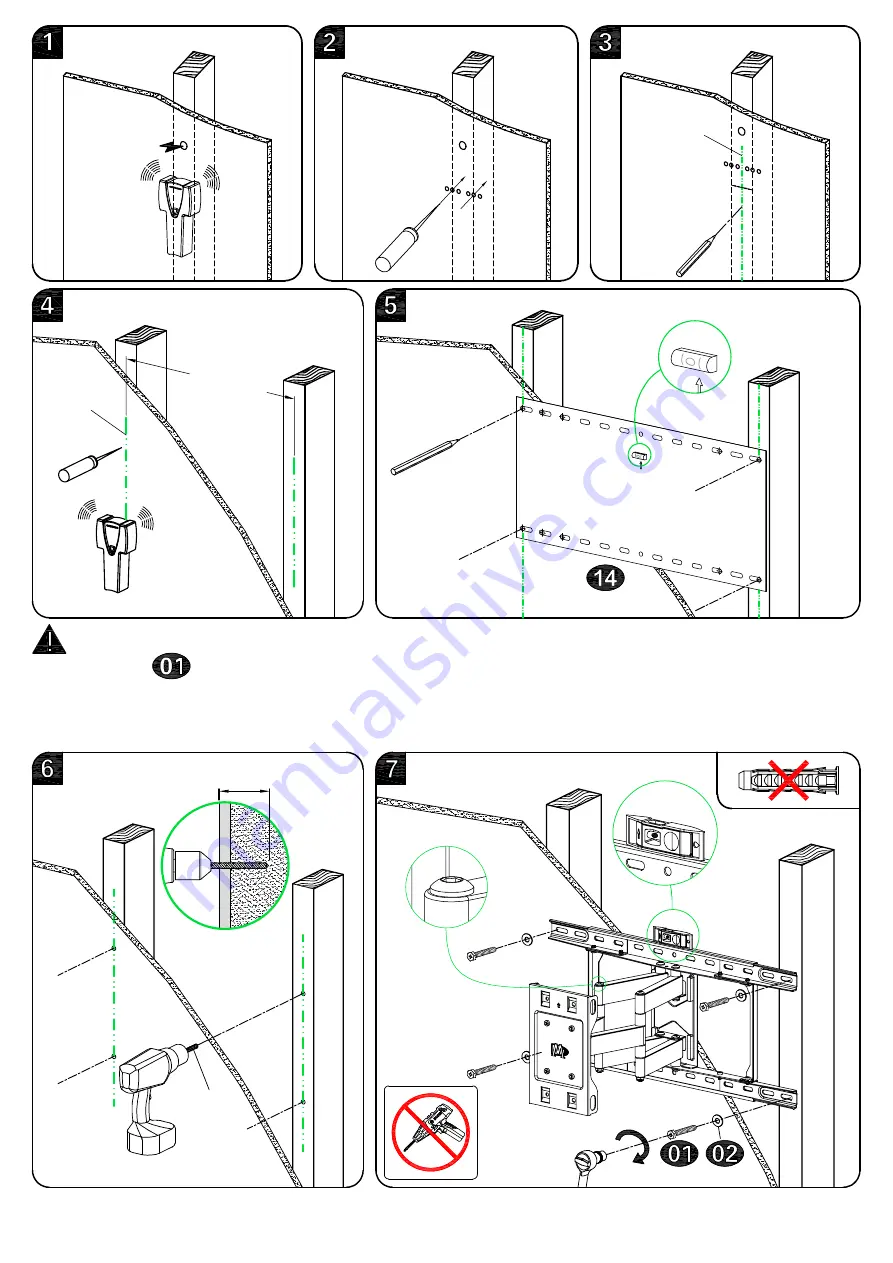 Mounting Dream MD2296-24K Installation Instruction Download Page 6