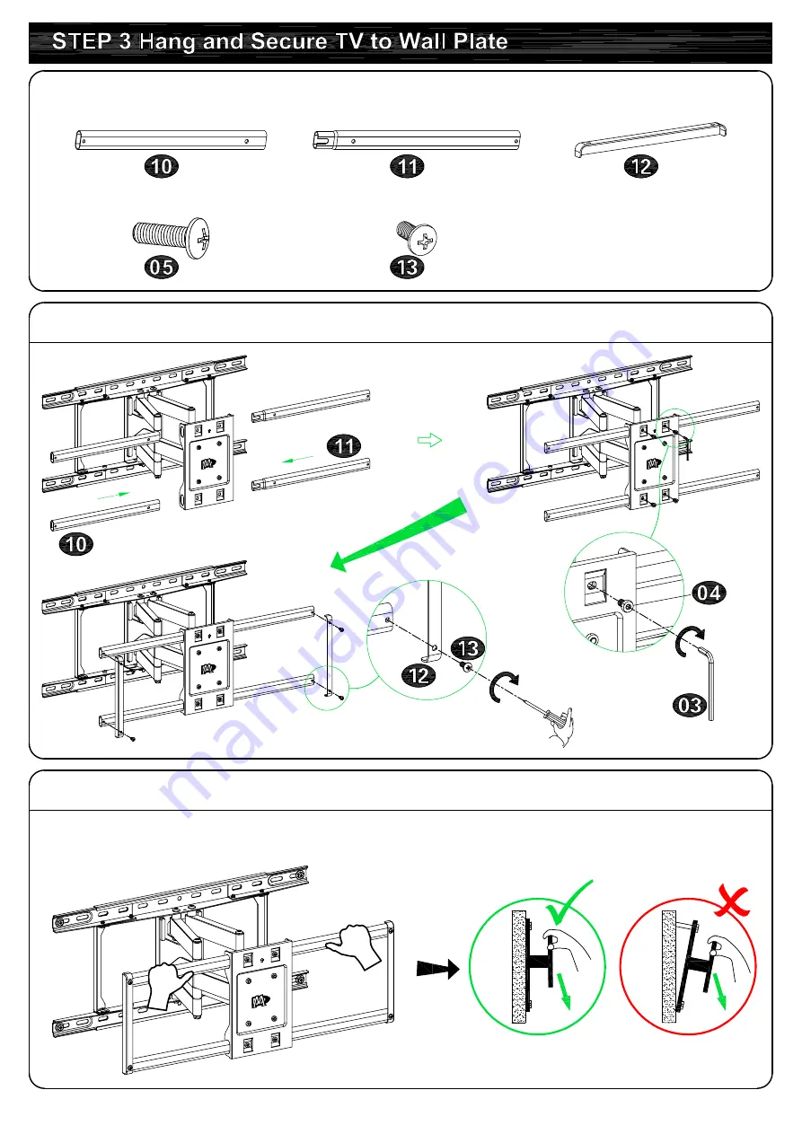 Mounting Dream MD2296-24K Installation Instruction Download Page 8