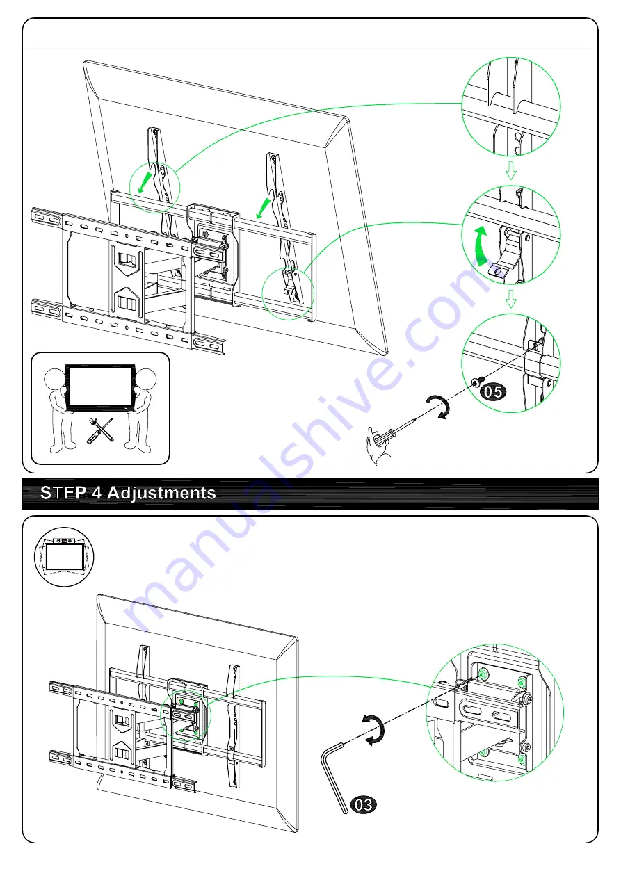 Mounting Dream MD2296-24K Installation Instruction Download Page 9