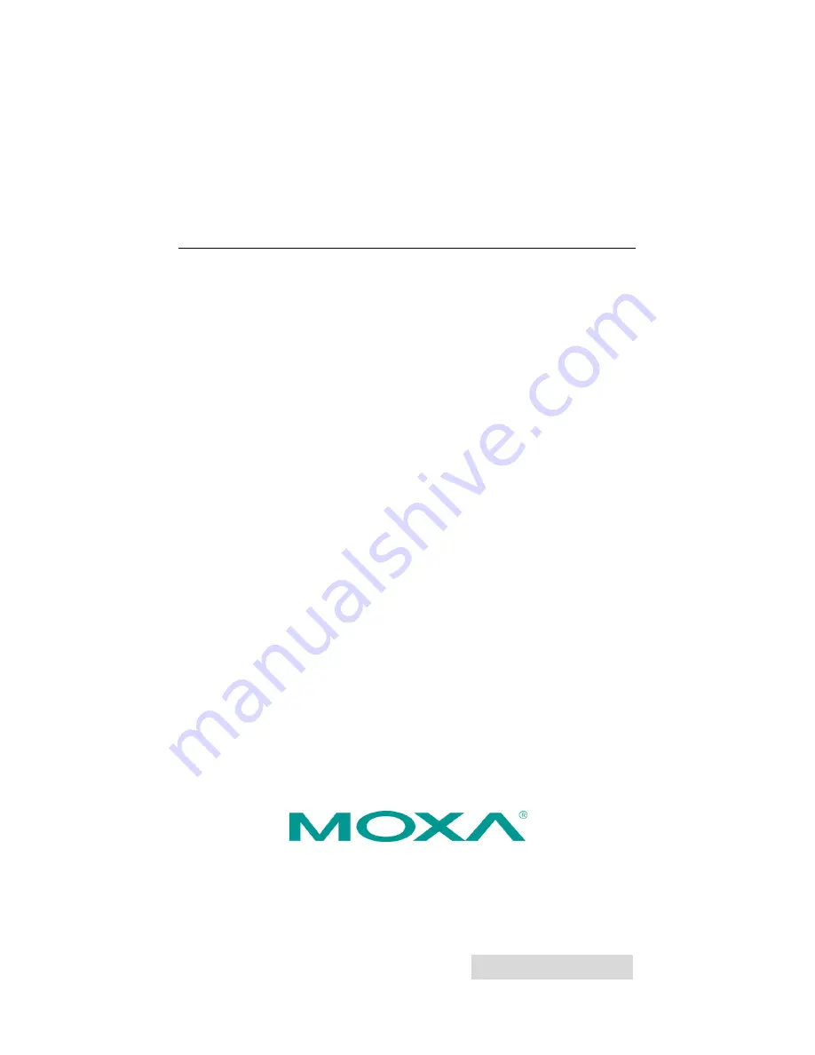 Moxa Technologies IKS-6728A-8PoE series Hardware Installation Manual Download Page 1