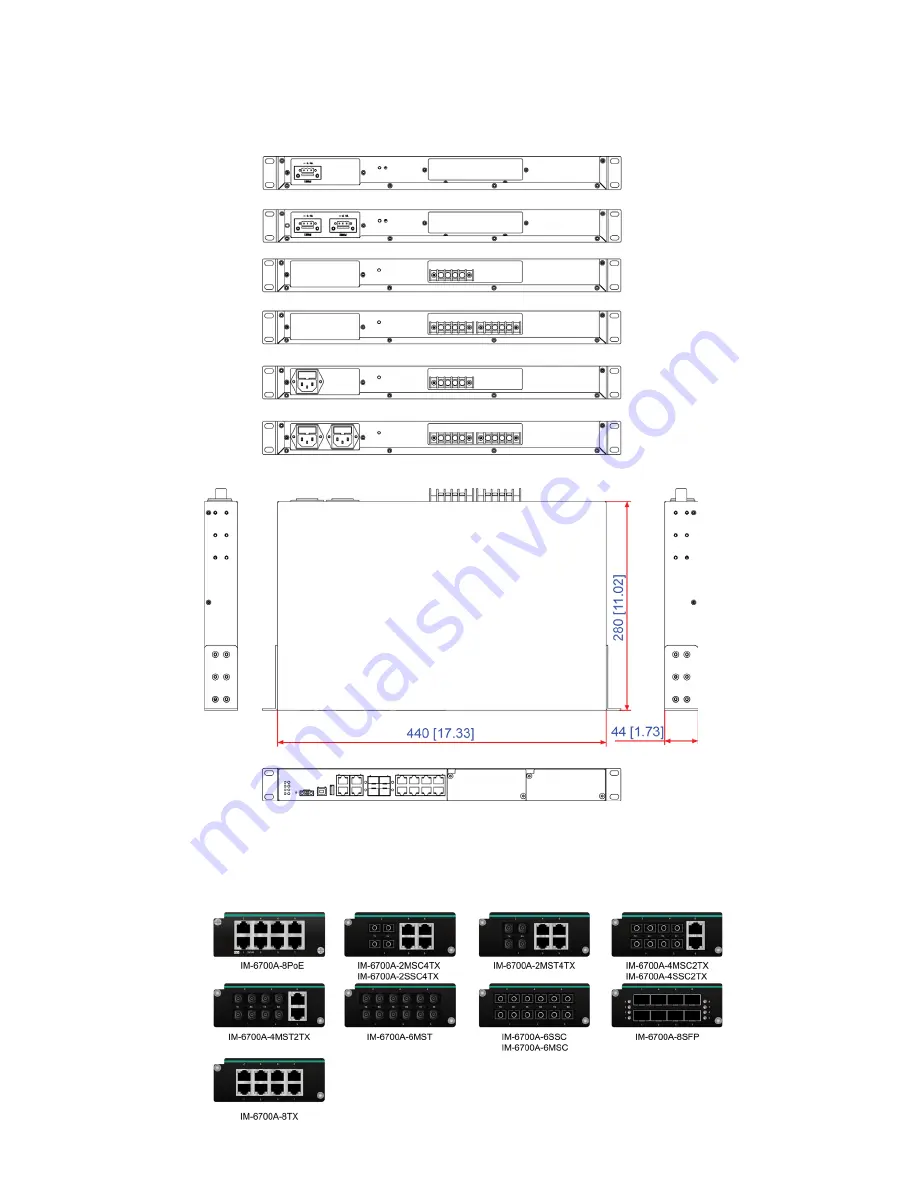 Moxa Technologies IKS-6728A-8PoE series Hardware Installation Manual Download Page 3