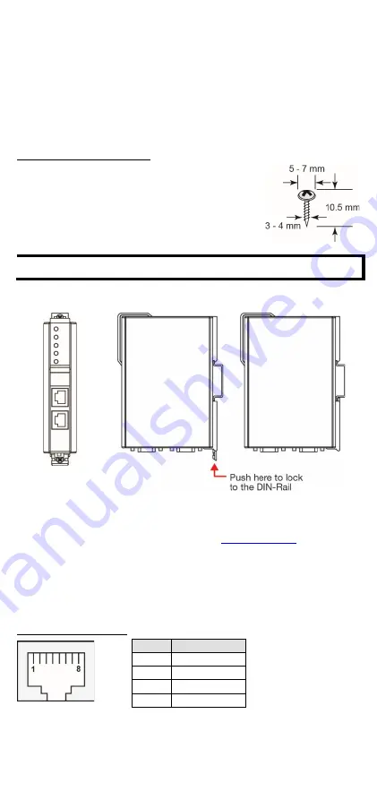 Moxa Technologies MGate EIP3170 Quick Installation Manual Download Page 4