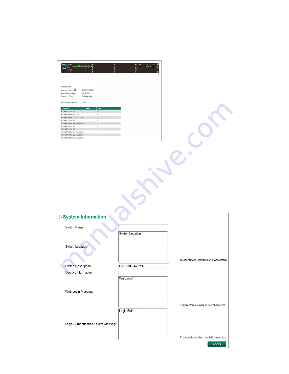 Moxa Technologies PT-G7728 User Manual Download Page 14