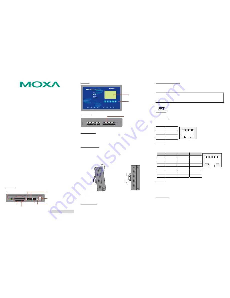 Moxa Technologies UC-7410 Скачать руководство пользователя страница 1